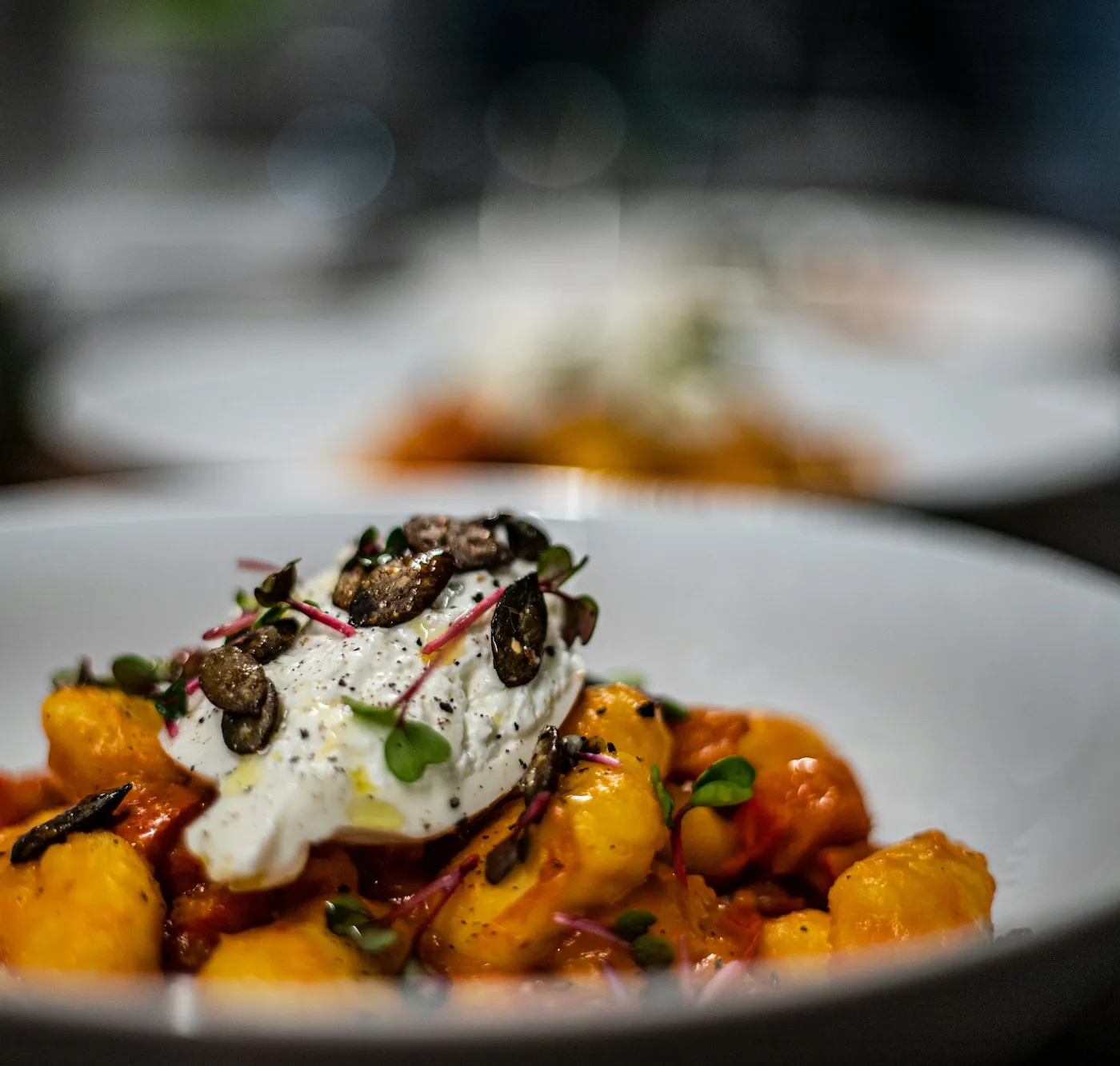 Dish gnocchi